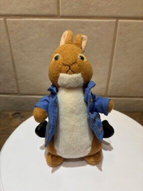 Ty Beanie Babies PETER RABBIT Beatrix Potter 8” Stuffed Plush No Tag